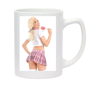 Holly Madison 14oz White Statesman Mug