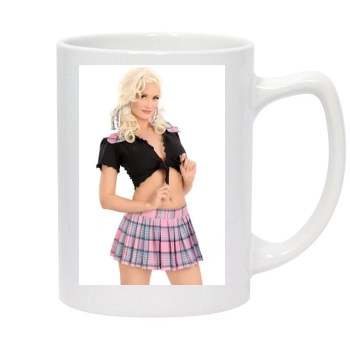 Holly Madison 14oz White Statesman Mug