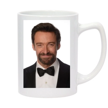 Hugh Jackman 14oz White Statesman Mug