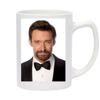 Hugh Jackman 14oz White Statesman Mug