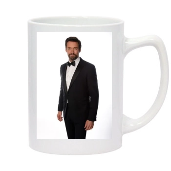 Hugh Jackman 14oz White Statesman Mug