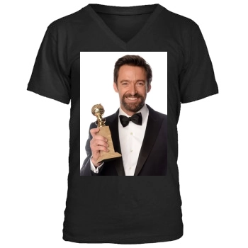 Hugh Jackman Men's V-Neck T-Shirt