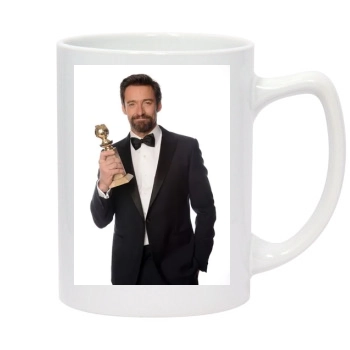 Hugh Jackman 14oz White Statesman Mug