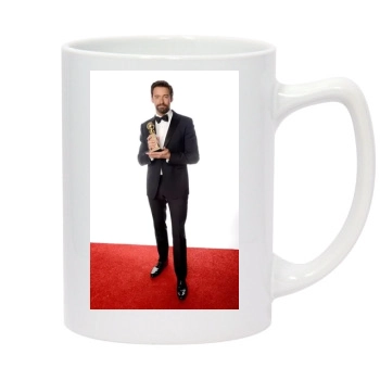 Hugh Jackman 14oz White Statesman Mug