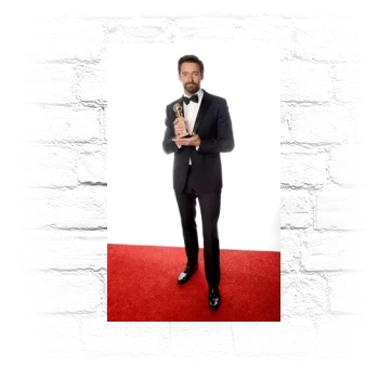 Hugh Jackman Metal Wall Art