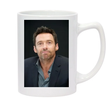 Hugh Jackman 14oz White Statesman Mug