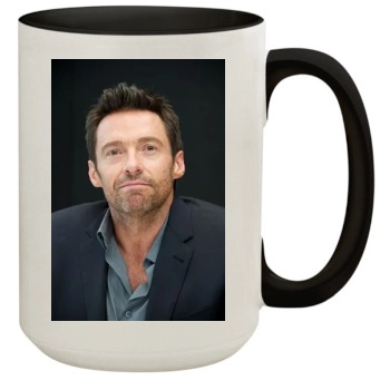 Hugh Jackman 15oz Colored Inner & Handle Mug