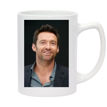 Hugh Jackman 14oz White Statesman Mug