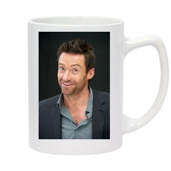 Hugh Jackman 14oz White Statesman Mug