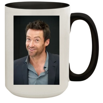 Hugh Jackman 15oz Colored Inner & Handle Mug