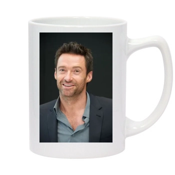 Hugh Jackman 14oz White Statesman Mug