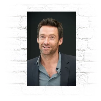 Hugh Jackman Metal Wall Art