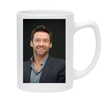 Hugh Jackman 14oz White Statesman Mug