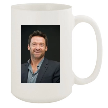 Hugh Jackman 15oz White Mug