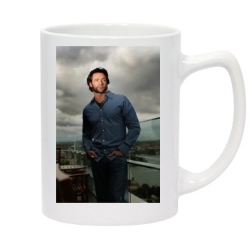 Hugh Jackman 14oz White Statesman Mug