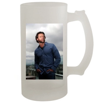 Hugh Jackman 16oz Frosted Beer Stein