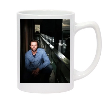 Hugh Jackman 14oz White Statesman Mug