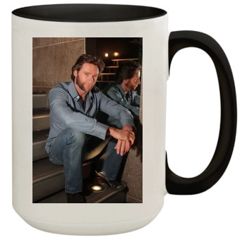 Hugh Jackman 15oz Colored Inner & Handle Mug