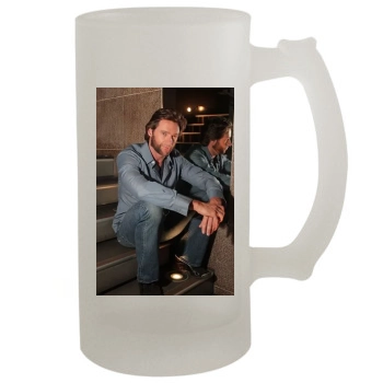 Hugh Jackman 16oz Frosted Beer Stein