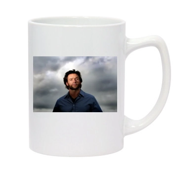 Hugh Jackman 14oz White Statesman Mug