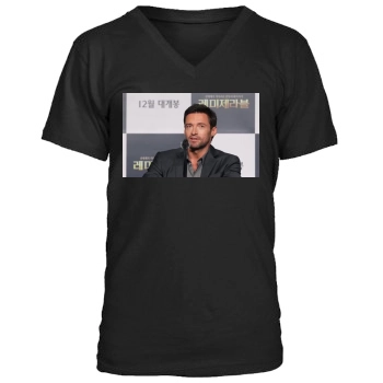 Hugh Jackman Men's V-Neck T-Shirt