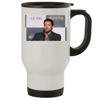 Hugh Jackman Stainless Steel Travel Mug