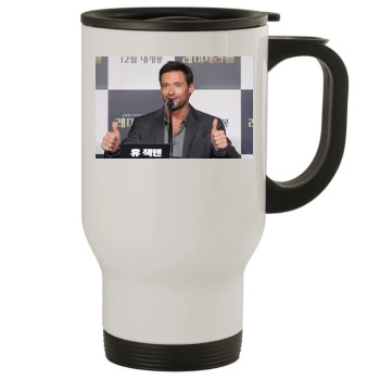 Hugh Jackman Stainless Steel Travel Mug