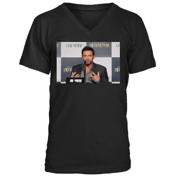 Hugh Jackman Men's V-Neck T-Shirt