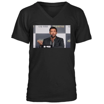 Hugh Jackman Men's V-Neck T-Shirt