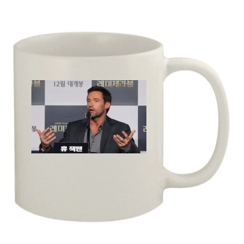 Hugh Jackman 11oz White Mug