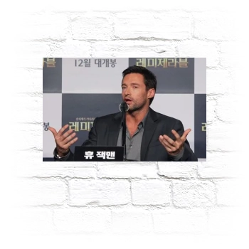 Hugh Jackman Metal Wall Art