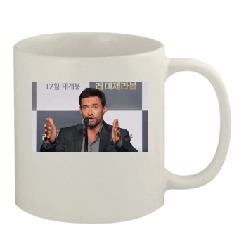 Hugh Jackman 11oz White Mug