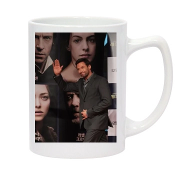 Hugh Jackman 14oz White Statesman Mug