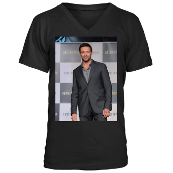 Hugh Jackman Men's V-Neck T-Shirt