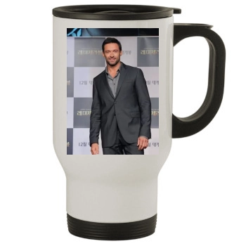 Hugh Jackman Stainless Steel Travel Mug