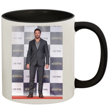 Hugh Jackman 11oz Colored Inner & Handle Mug