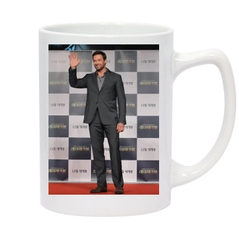 Hugh Jackman 14oz White Statesman Mug