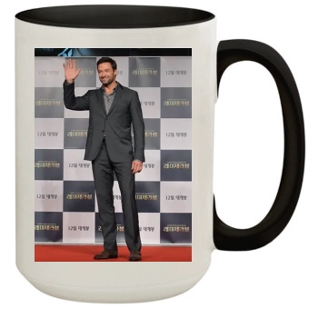 Hugh Jackman 15oz Colored Inner & Handle Mug