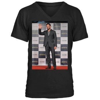 Hugh Jackman Men's V-Neck T-Shirt