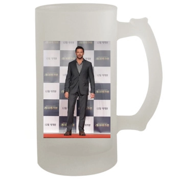 Hugh Jackman 16oz Frosted Beer Stein