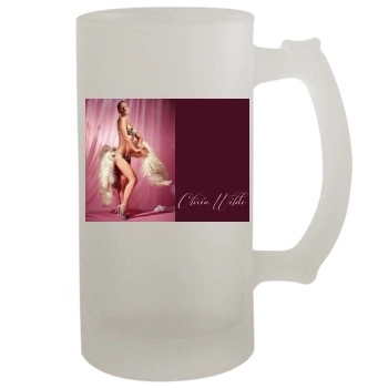 Olivia Wilde 16oz Frosted Beer Stein