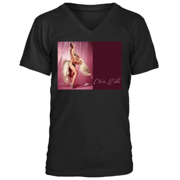 Olivia Wilde Men's V-Neck T-Shirt