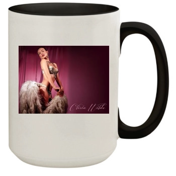 Olivia Wilde 15oz Colored Inner & Handle Mug