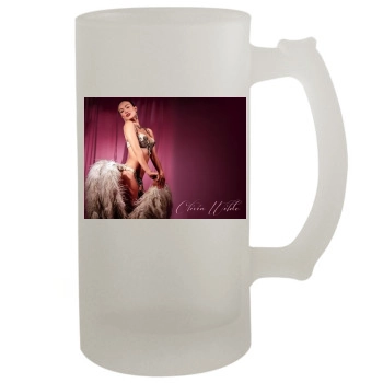 Olivia Wilde 16oz Frosted Beer Stein