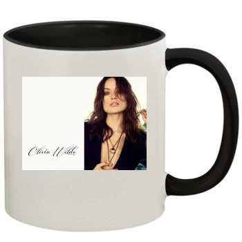 Olivia Wilde 11oz Colored Inner & Handle Mug