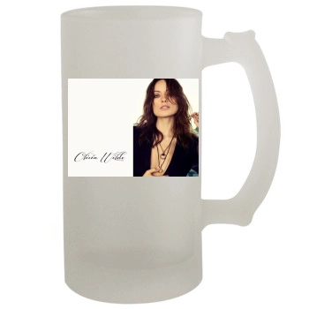 Olivia Wilde 16oz Frosted Beer Stein