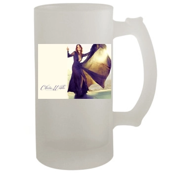 Olivia Wilde 16oz Frosted Beer Stein