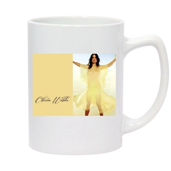 Olivia Wilde 14oz White Statesman Mug