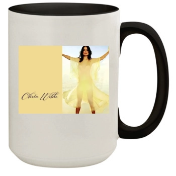 Olivia Wilde 15oz Colored Inner & Handle Mug