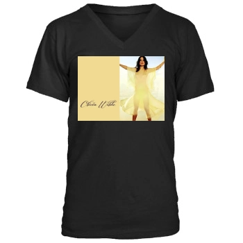 Olivia Wilde Men's V-Neck T-Shirt